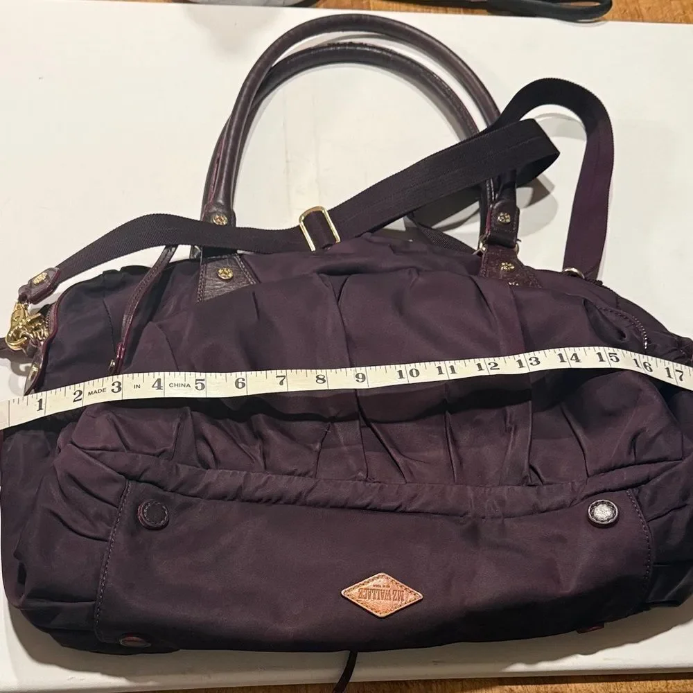 MZ Wallace Dark Purple Baby Bag